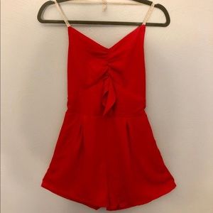 Romper with Halter Strap